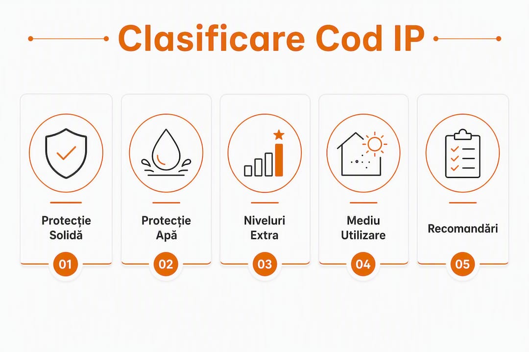 Ghid IP rating echipamente: alege clasa potrivită Ghid IP rating echipamente: alege clasa potrivită