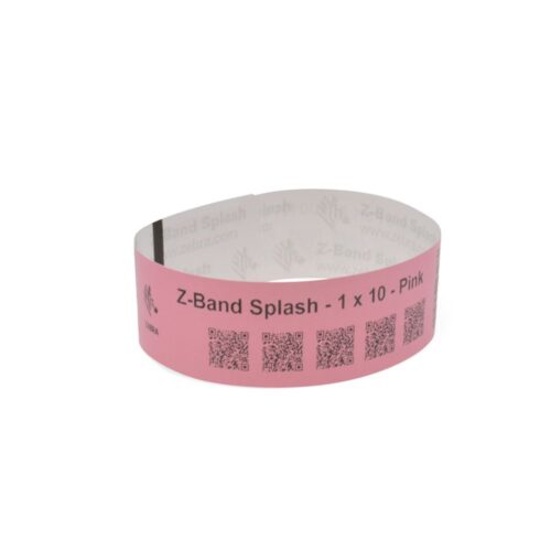 Brățări imprimantă 25.4x254mm Z-Band Splash (Roz) Zebra 10012718-5 Brățări imprimantă 25.4x254mm Z-Band Splash (Roz) Zebra 10012718-5