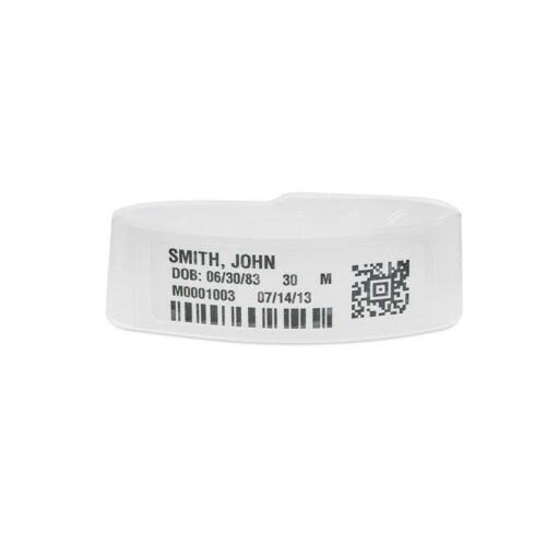 Brățări imprimantă 76x279mm Z-Band Fusion Alb Zebra FID-ADULT-L3-1-200T