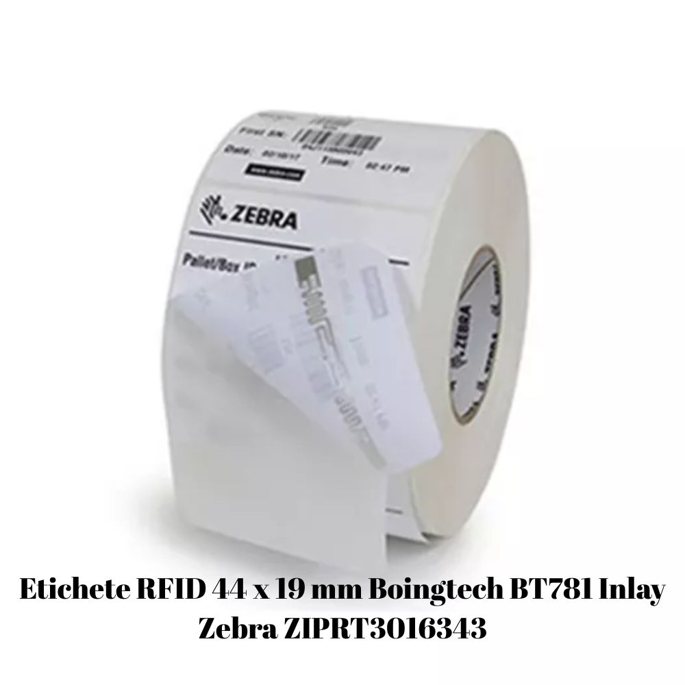 Etichete RFID 44 x 19 mm Boingtech BT781 Inlay Zebra ZIPRT3016343