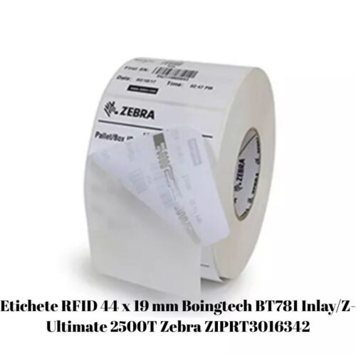Etichete RFID 44 x 19 mm Boingtech BT781 InlayZ-Ultimate 2500T Zebra ZIPRT3016342 Etichete RFID 44 x 19 mm Boingtech BT781 InlayZ-Ultimate 2500T Zebra ZIPRT3016342