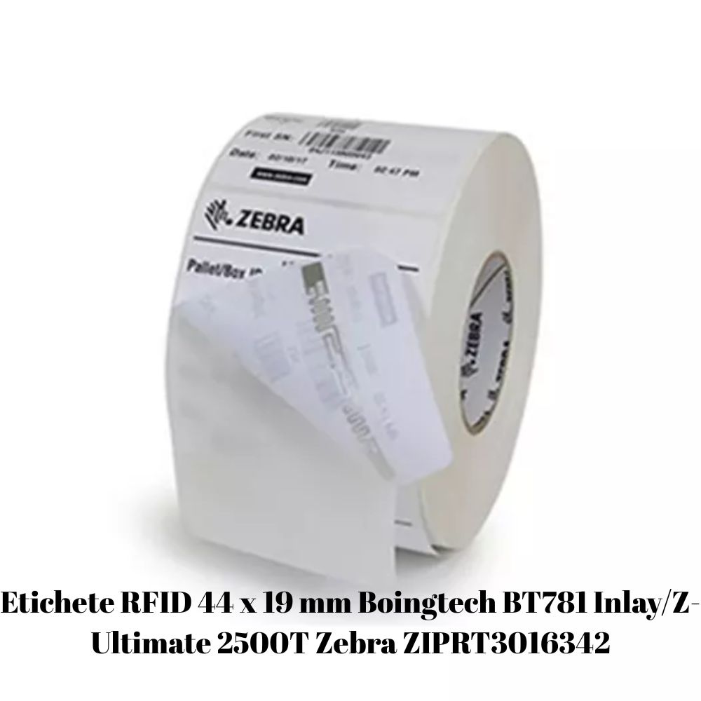Etichete RFID 44 x 19 mm Boingtech BT781 InlayZ-Ultimate 2500T Zebra ZIPRT3016342