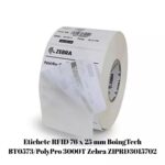 Etichete Rfid 76 X 25 Mm Boingtech Bt0573Polypro 3000T Zebra Ziprd3015702