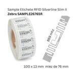 Etichete Rfid Silverline Slim Ii Zebra Sample26765R