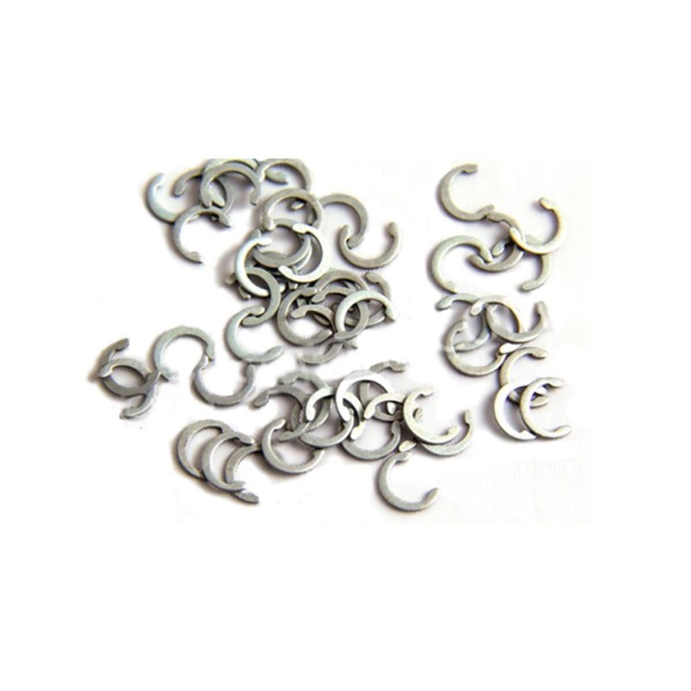 Kit Crescent Ring Ext .250 Yel 100 buc. Zebra HW33810