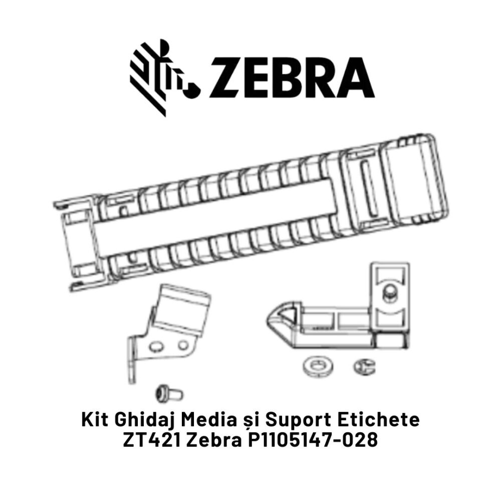 Kit Ghidaj Media și Suport Etichete ZT421 Zebra P1105147-028