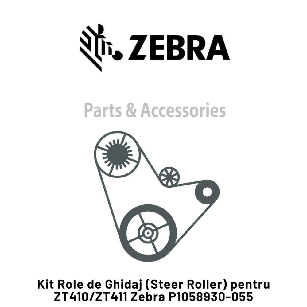 Kit Role de Ghidaj (Steer Roller) pentru ZT410ZT411 Zebra P1058930-055