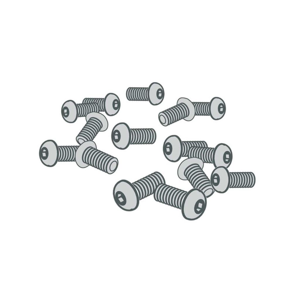 Kit Suruburi 4‑40 × 0.375″ 25 buc Zebra HW30406-006