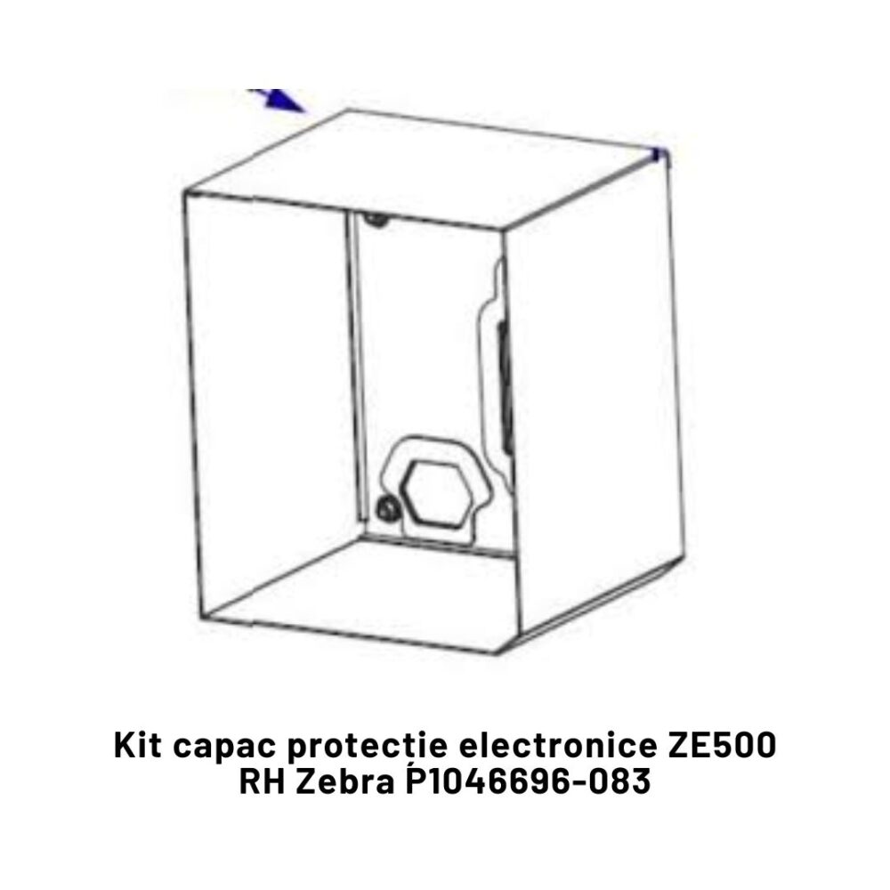 Kit capac protecție electronice ZE500 RH Zebra P1046696-083