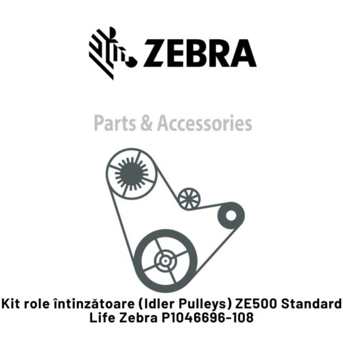 Kit role întinzătoare (Idler Pulleys) ZE500 Standard Life Zebra P1046696-108 Kit role întinzătoare (Idler Pulleys) ZE500 Standard Life Zebra P1046696-108
