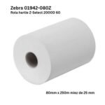 Rola hartie Z-Select 2000D 60 Zebra 01942-080Z
