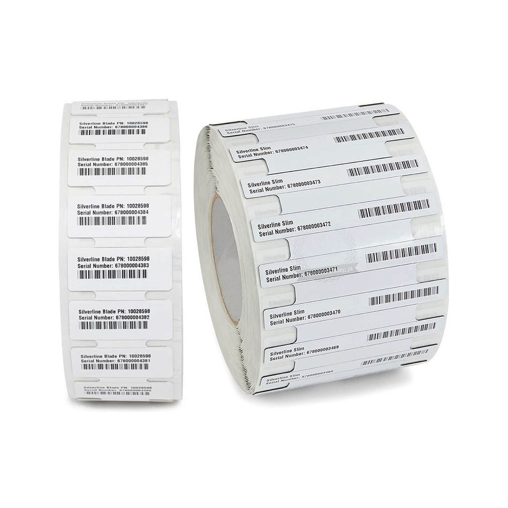 Sample Etichete RFID 97 x 15mm Samrtrac Short Dipole InlayZ-Perform 1500T Zebra SAMPLE26631R