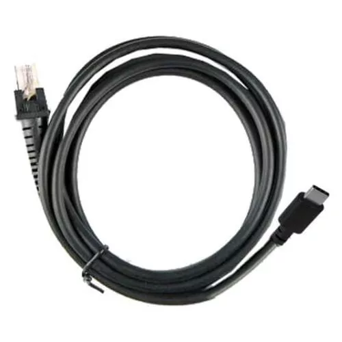 Cablu USB tip C PVCW drept 3M negru Datalogic 90A052355