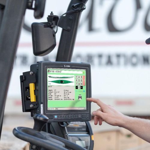 Terminal montabil pe vehicule Zebra VC80x (2) Terminal montabil pe vehicule Zebra VC80x (2)