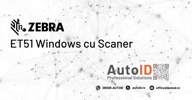 Zebra ET51 Windows cu Scaner