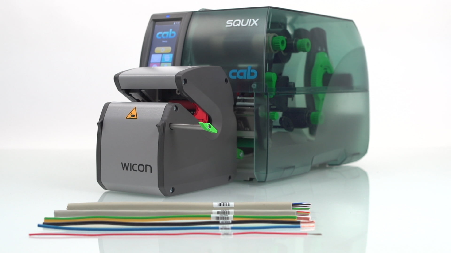 CAB SQUIX 4 MT + WICON, etichetator de cabluri - AutoID