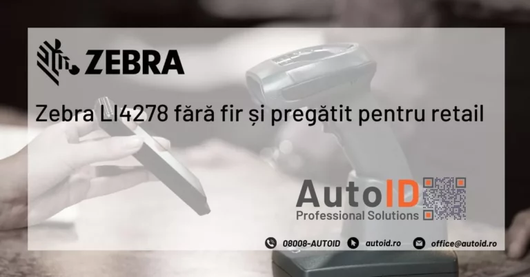 Zebra LI4278 fără fir și pregătit pentru retail