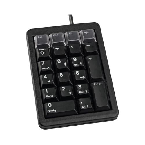 Tastatură numerică Cherry USB Neagră