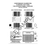 Card de Test Calibrare Verificatoare Omron LVS 98-CAL020-01