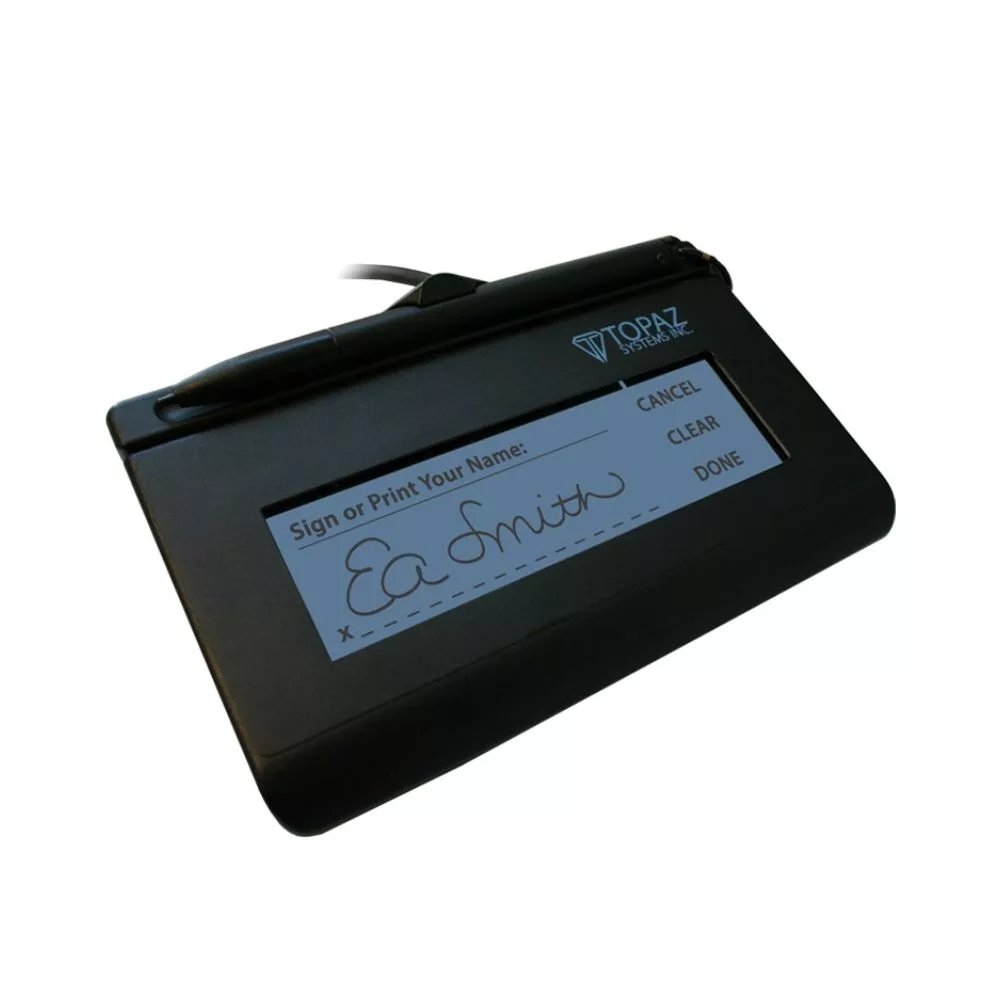 Pad Semnătură Digitală Signaturegem Lcd 1X5 Usb Topaz T-L462-Hsb-R