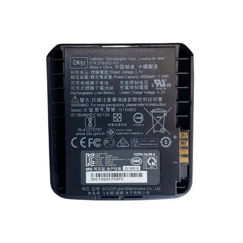 Baterie 3900mAh CN51 Honeywell 318 052 021 Baterie 3900mAh CN51 Honeywell 318 052 021