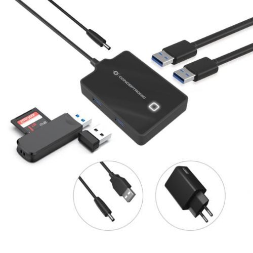 Hub USB 5Gbps 4 Porturi USB 3.0 HUBBIES11BP (1) Hub USB 5Gbps 4 Porturi USB 3.0 HUBBIES11BP (1)