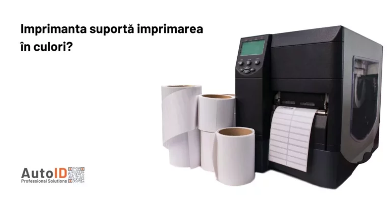 Imprimanta suportă imprimarea în culori?
