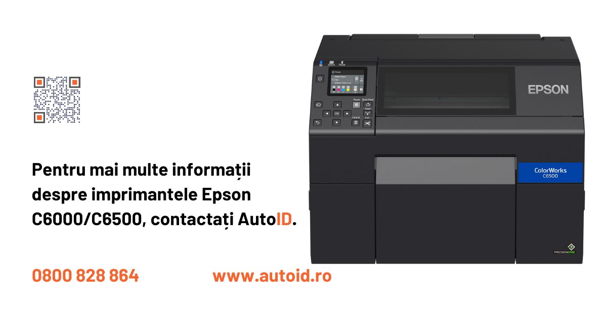 Imprimanta Termica Industriala Pentru Etichete Autoadezive Epson C6000C6500