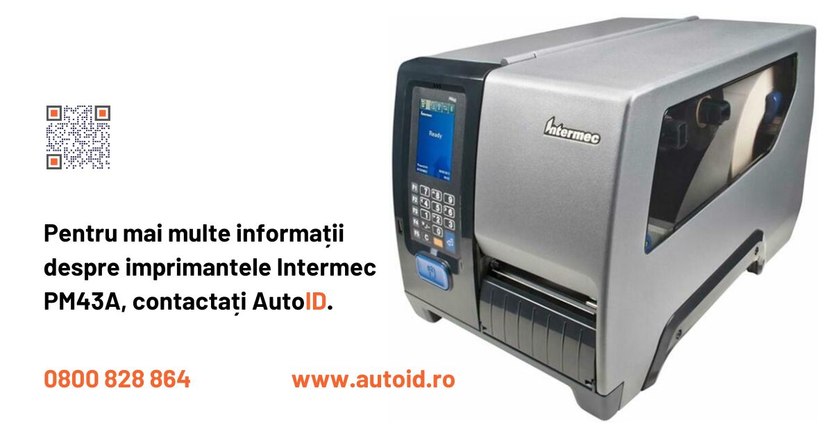 Imprimanta Termica Industriala Pentru Etichete Autoadezive Honeywell Pm43A