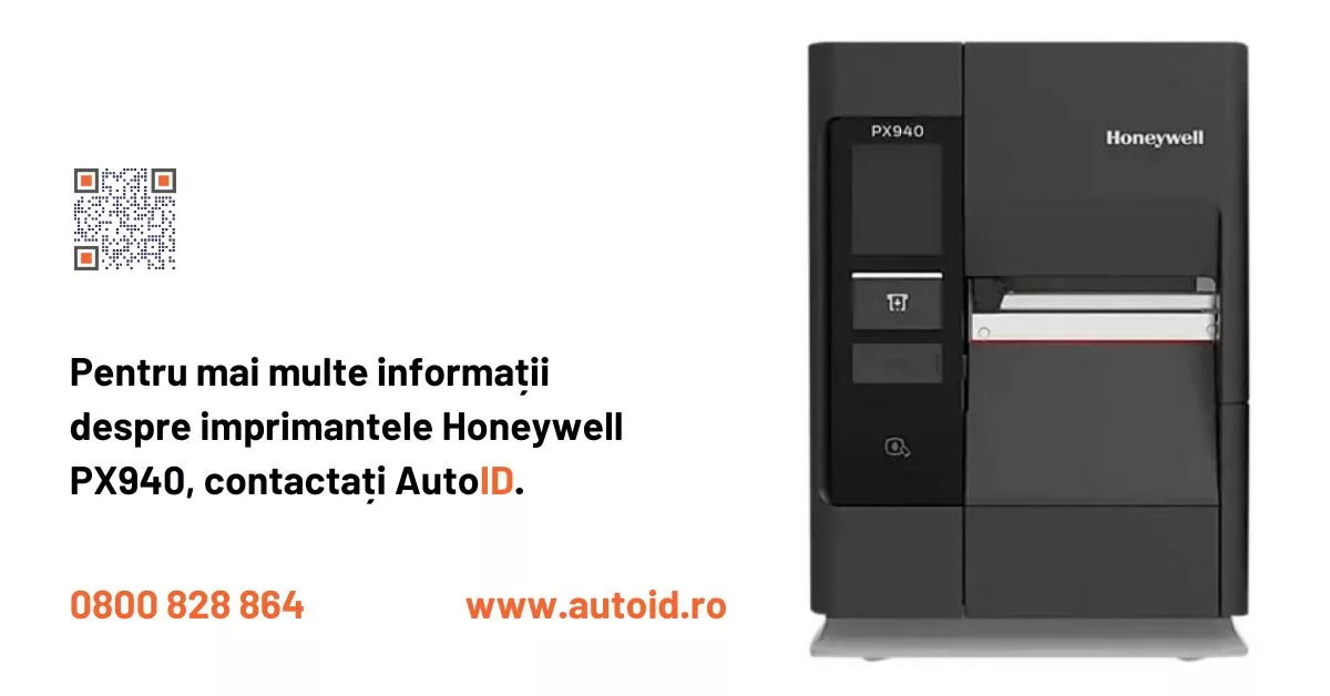 Imprimanta termica industriala pentru etichete autoadezive Honeywell PX940