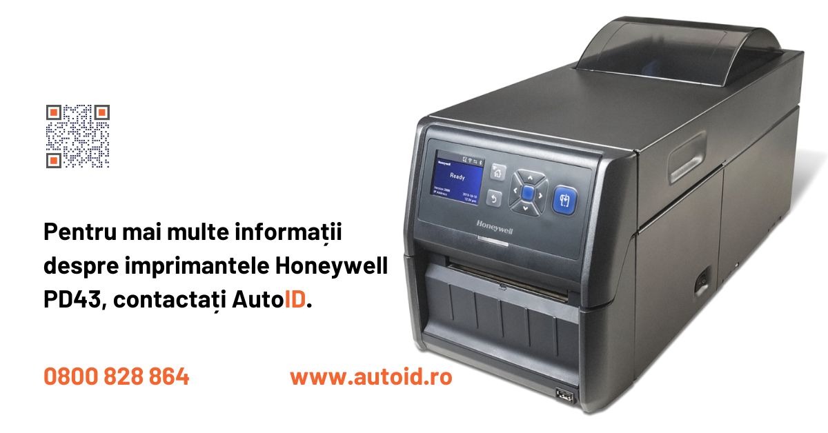 Imprimanta Termica Industriala Pentru Etichete Autoadezive Intermec Pd43