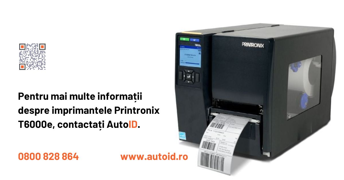 Imprimanta Termica Industriala Pentru Etichete Autoadezive Printronix T6000E