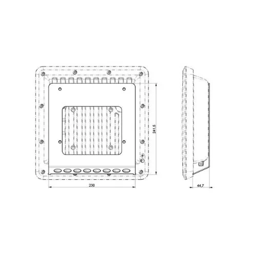 Carcasa protectie Stainless Steel Kathrein 52010367 Carcasa protectie Stainless Steel Kathrein 52010367