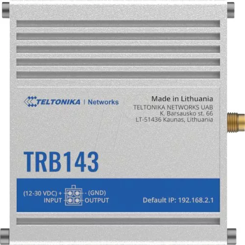 Gateway Celular M Bus TRB143 Teletonika Networks TRB14300B000