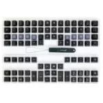 Set de taste Dvorak (plastic PBT) Kinesis KC360-DV