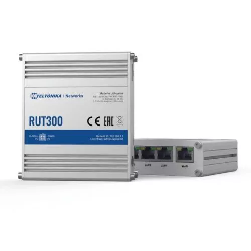 Router Ethernet industrial RUT300 Teletonika Networks RUT300000000