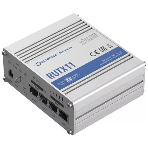 Router celular industrial RUTX11 Teltonika Networks RUTX11000000
