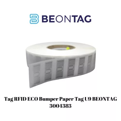 Tag RFID ECO Bumper Paper Tag U9 BEONTAG 3004383