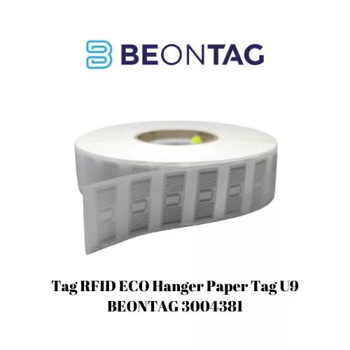 Tag RFID ECO Hanger Paper Tag U9 BEONTAG 3004381