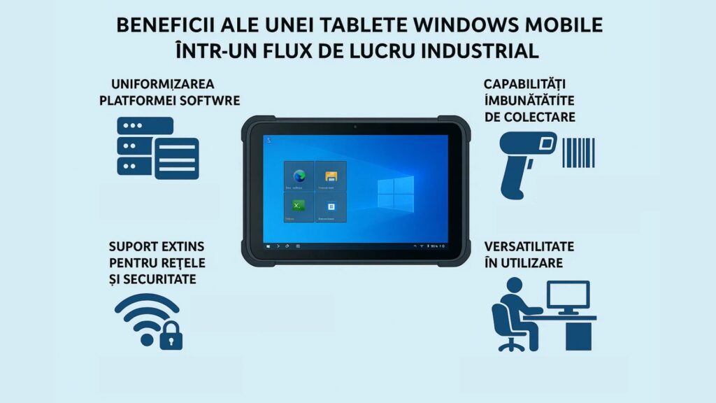 Ce Beneficii Ofera O Tableta Windows Mobile Intr Un Flux De Lucru Industrial Sau De Logistica