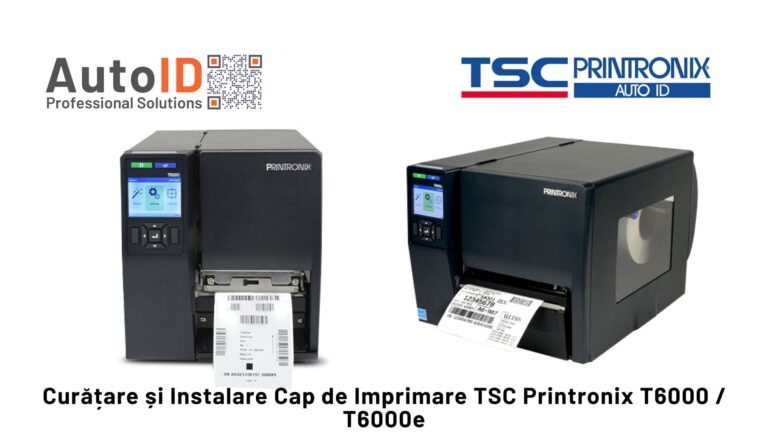 Curățare și Instalare Cap de Imprimare TSC Printronix T6000 T6000e