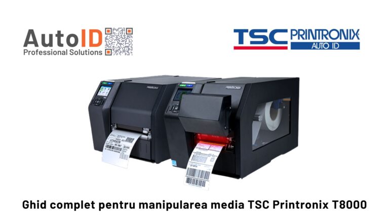Ghid complet pentru manipularea media TSC Printronix T8000