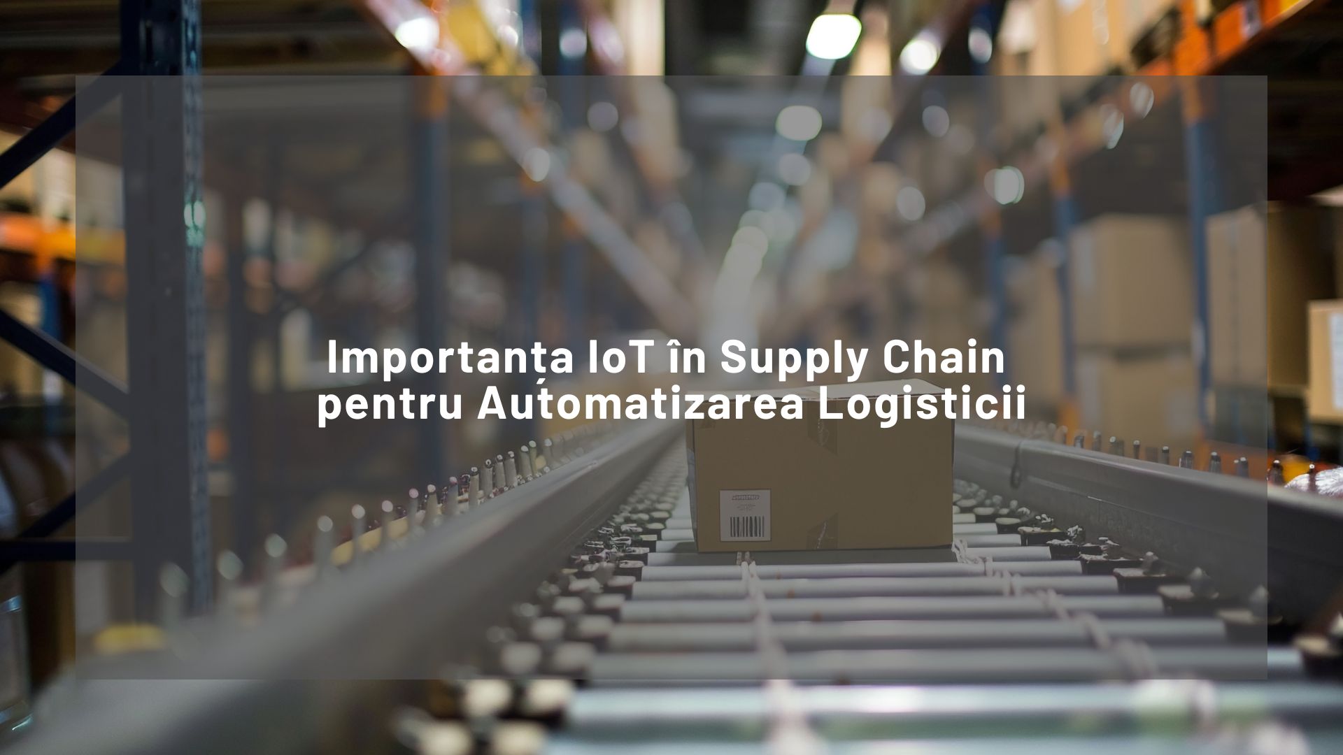 Importanța IoT în Supply Chain pentru Automatizarea Logisticii