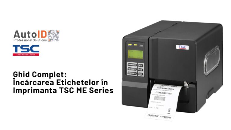 Încărcarea Etichetelor în Imprimanta TSC ME Series