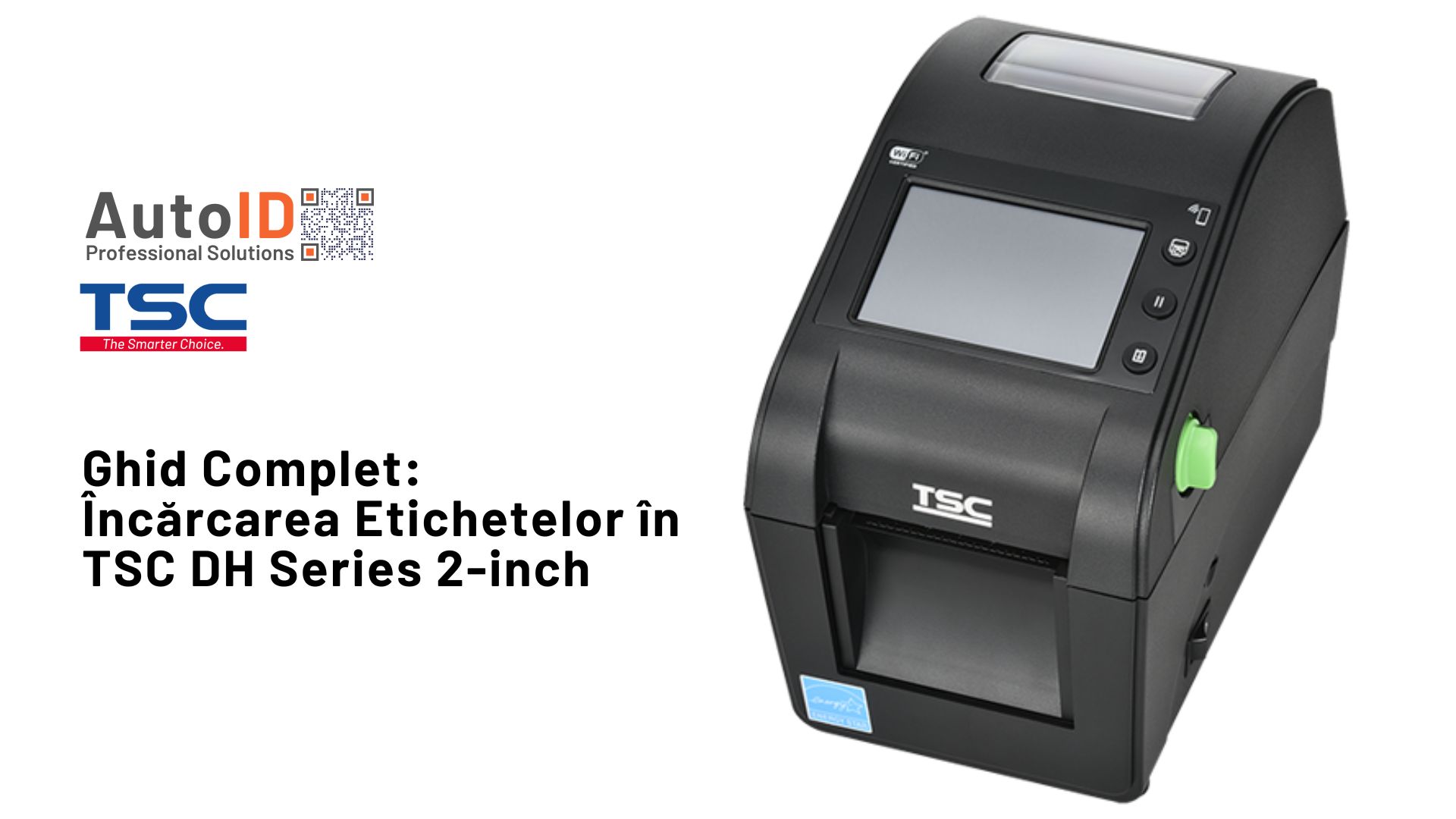 Încărcarea Etichetelor în TSC DH Series 2-inch