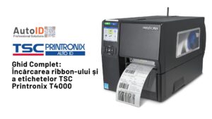 Încărcarea Ribbon-Ului Și A Etichetelor Tsc Printronix T4000