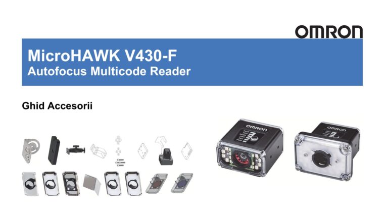 Ghid Accesorii Omron MicroHAWK V430