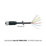 Cablu Alimentare Zebra Cbl-Pwr003-M1208 &Ndash; 3M, 8 Pin M12, Standard Flex Cablu Alimentare Zebra Cbl Pwr003 M1208 – 3M 8 Pin M12 Standard Flex