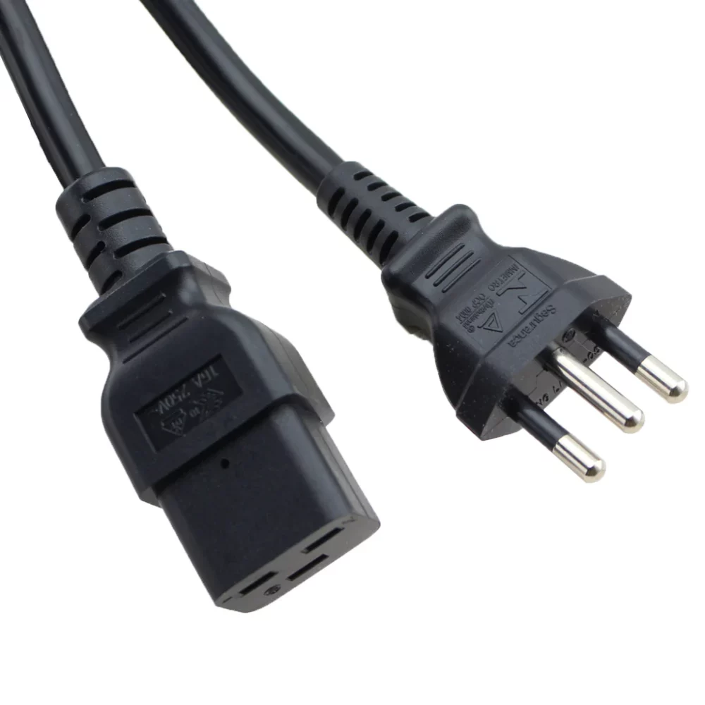 Cablu alimentare AC Bluebird PWR-CORD-BR-TA-V1 pentru Brazilia