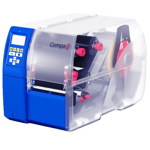 Imprimante etichete Carl Valentin Compa V 106/12 dispenser, rewinder 90.42.210E